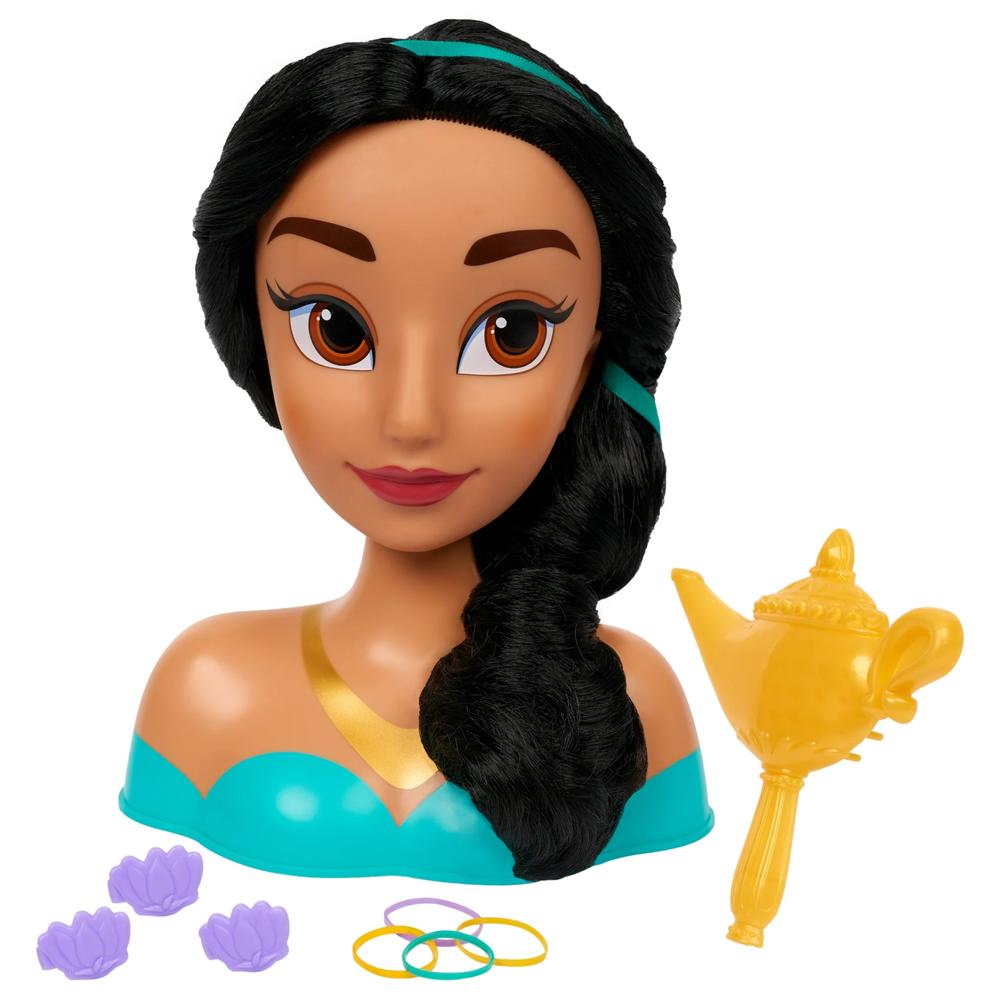 Disney Princess Jasmine 14 Piece Styling Head with Accessories