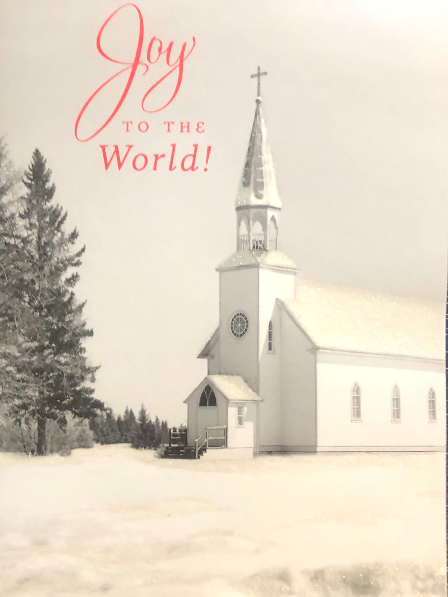 Day Spring cards Dayspring 18 Joy To The World Church Schoolhouse Holiday Christmas Cards