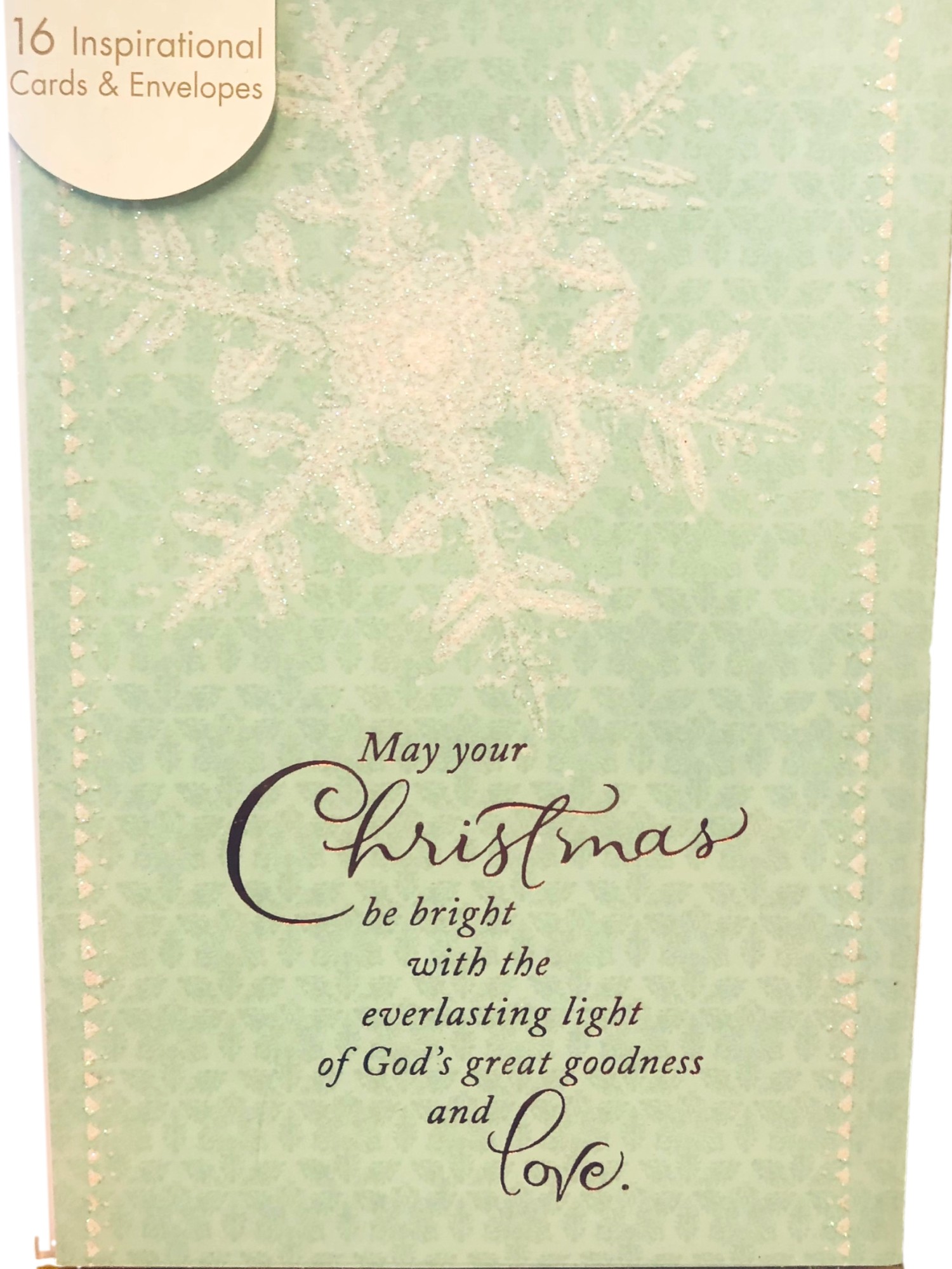 Day Spring cards Dayspring 16 Snowflake Everlasting Light Christian Holiday Christmas Cards