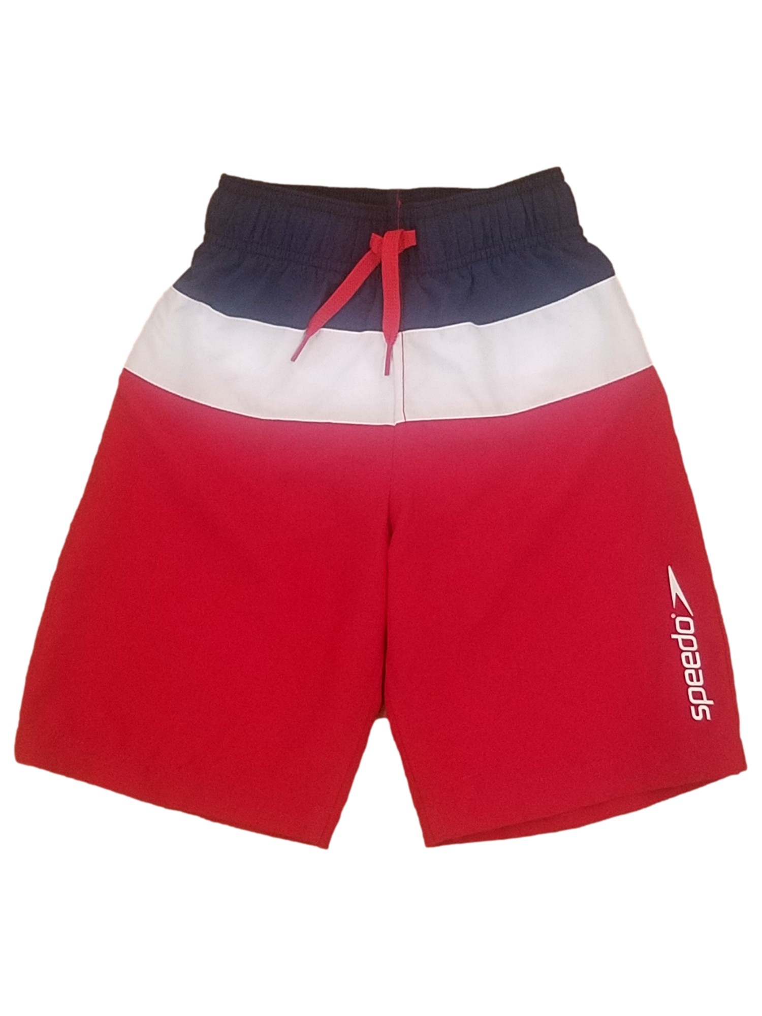 Red white and on sale blue swim trunks