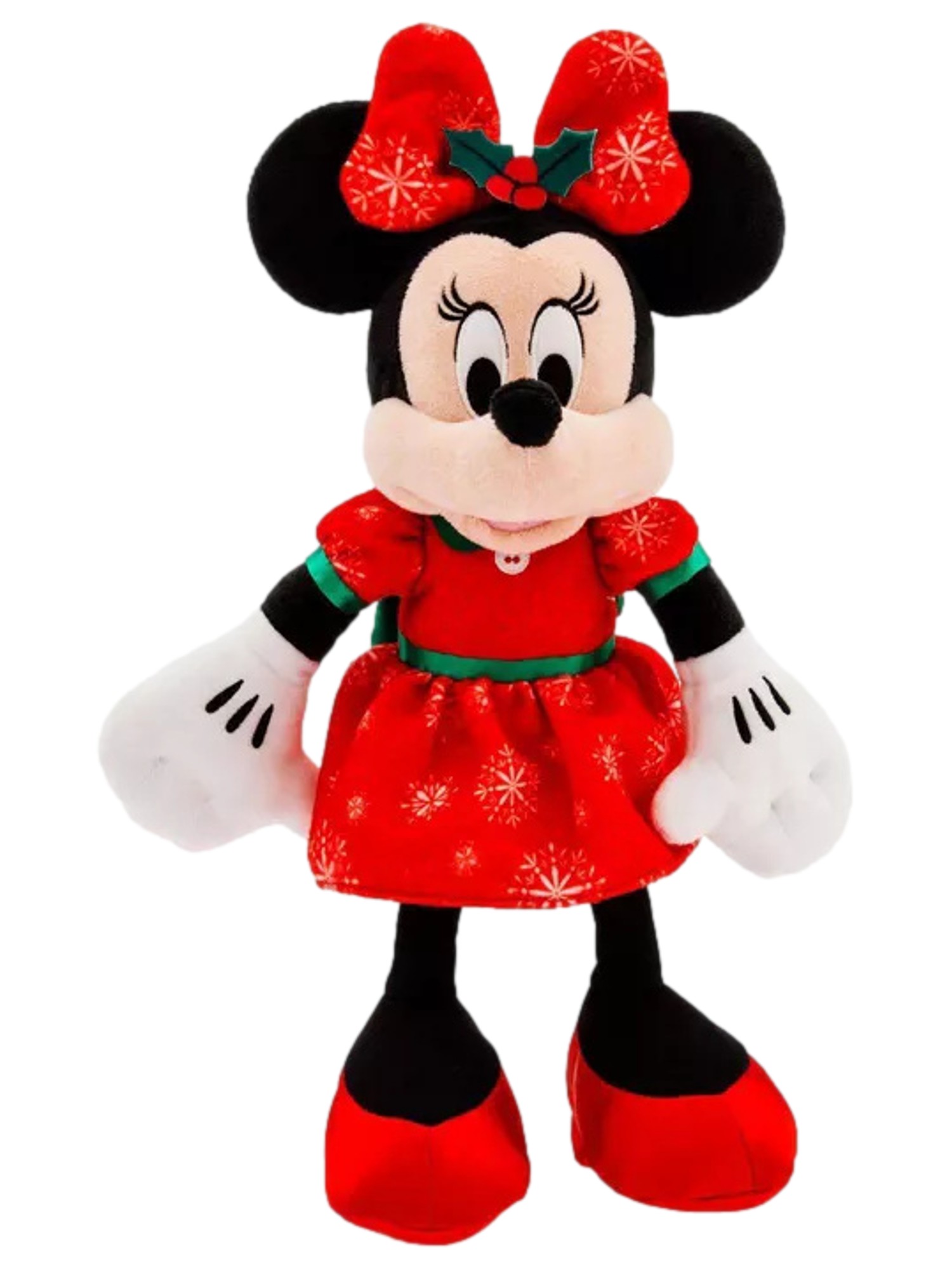 Disney Minnie Mouse Christmas Plush 12 inch Stuffed Animal Pal