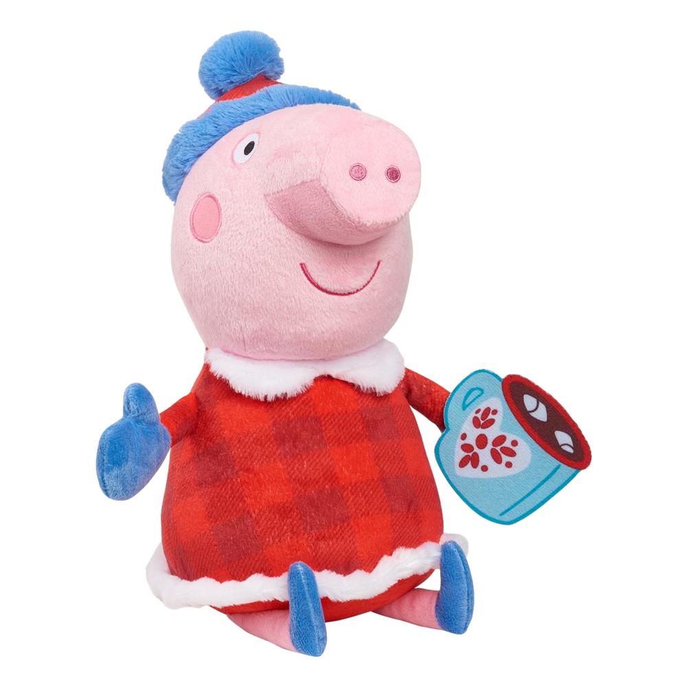 Nickelodeon Peppa Pig 13 Inch Large Peppa Pig Christmas Plush Stuffed nickelodeon-peppa-pig-13-inch-large-peppa-pig-christmas-plush-stuffed