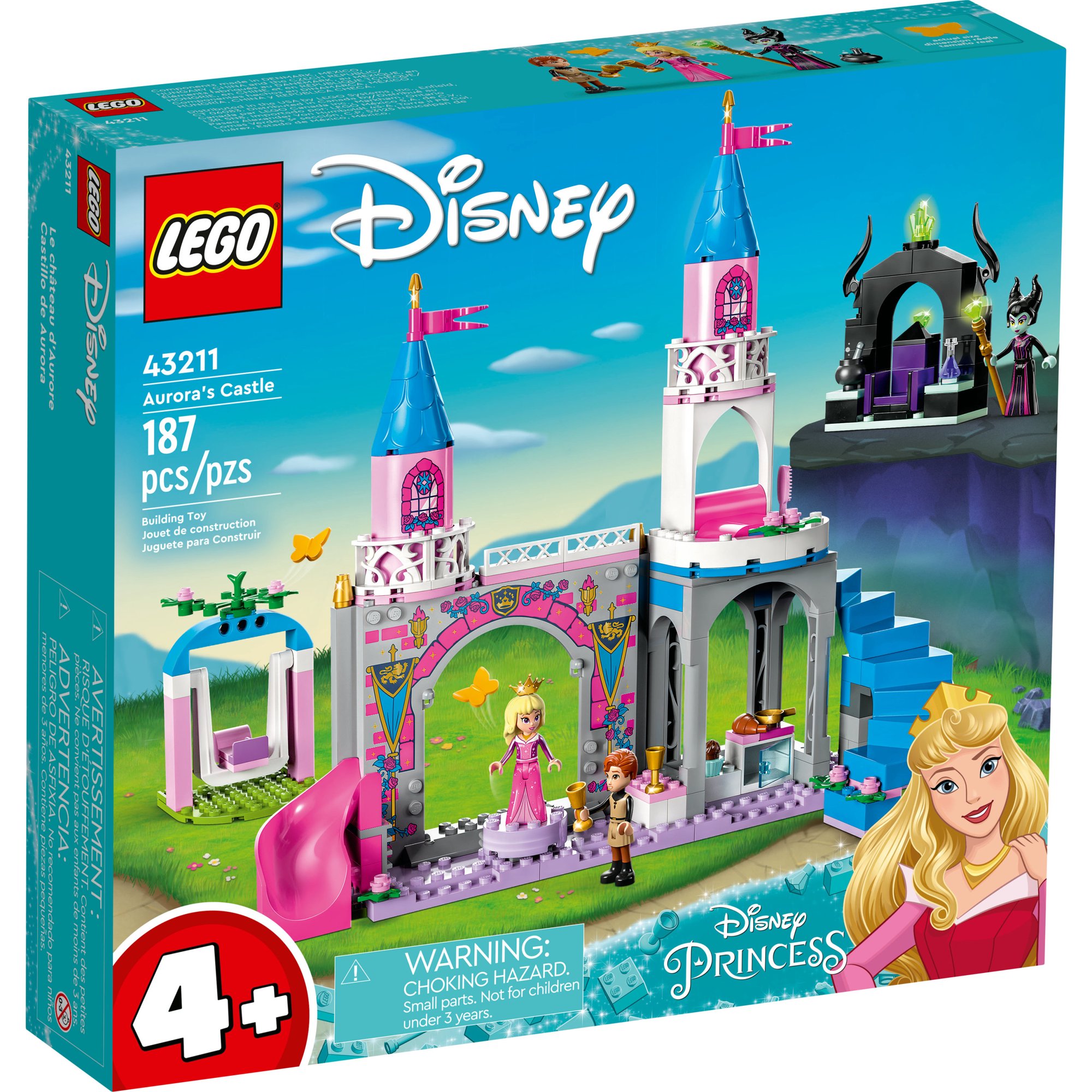 Lego Disney Princess Aurora's Castle Buildable Toy 43211 : Target