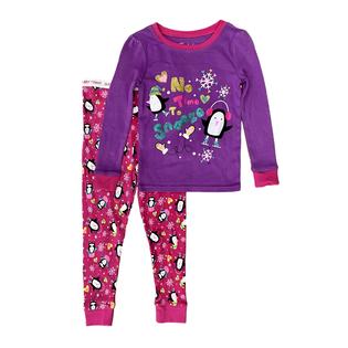 GARANIMALS Toddler Girls 2 Piece Purple Pink No Time To