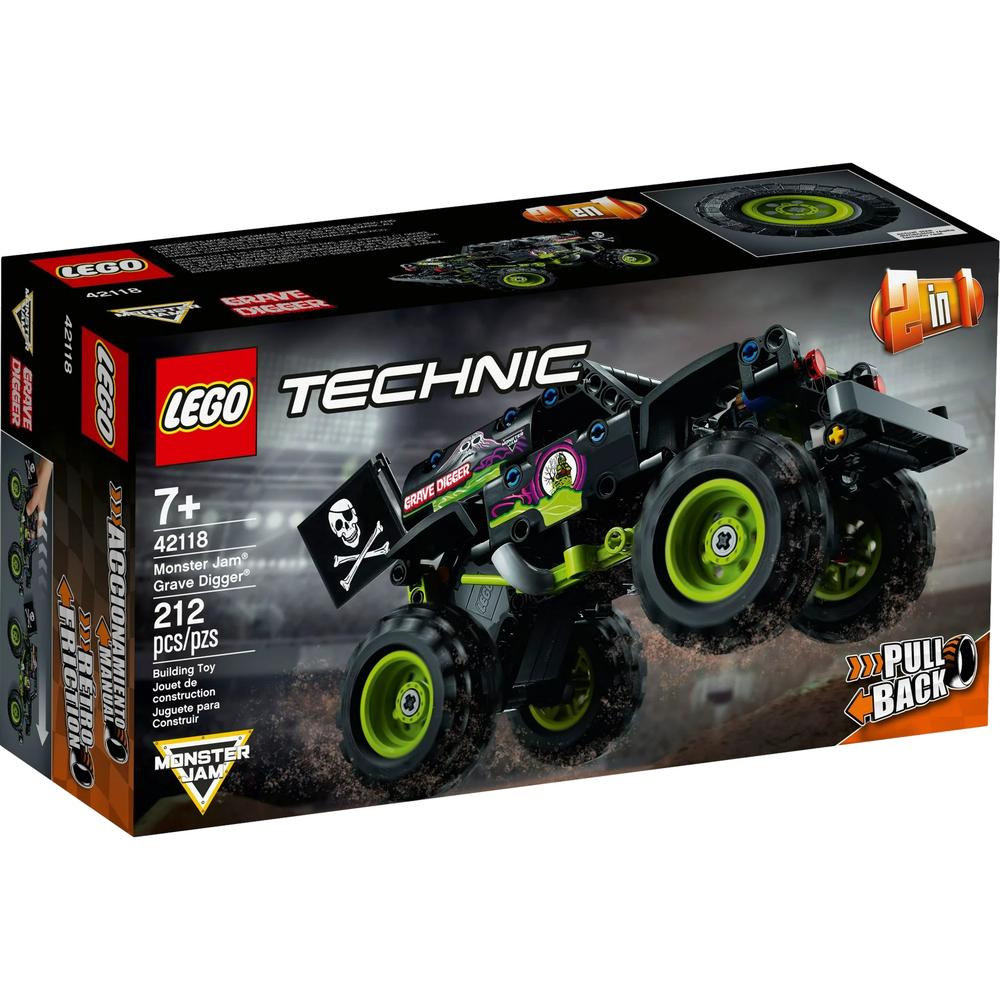 Lego Technic Monster Jam Grave Digger Truck Off-Road Buggy #42118 Building Set