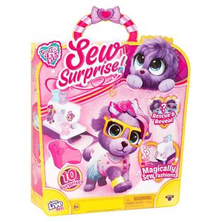 Little Live Pets Scruff a Luvs Sew Surprise Purple Reveal Plush