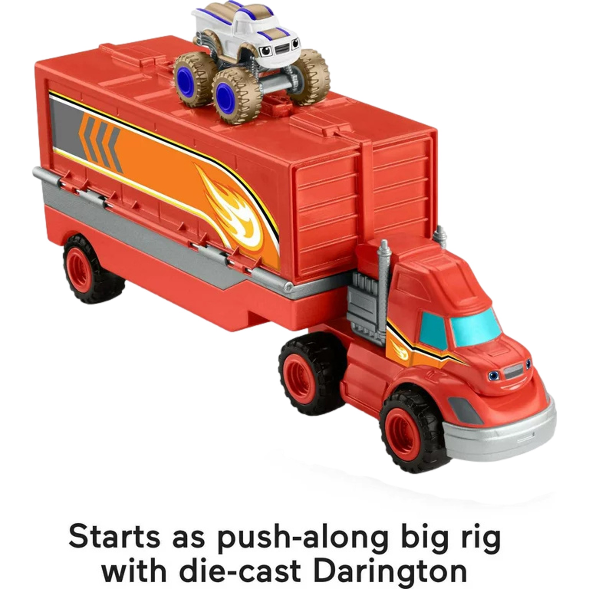 Nickelodeon Blaze & the Monster Machines Launch Stunts Hauler Transforming Vehicle Playset