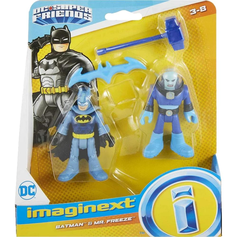 Imaginext Fisher-Price Imaginext DC Super Friends Batman & Mr Freeze Action Figure Set