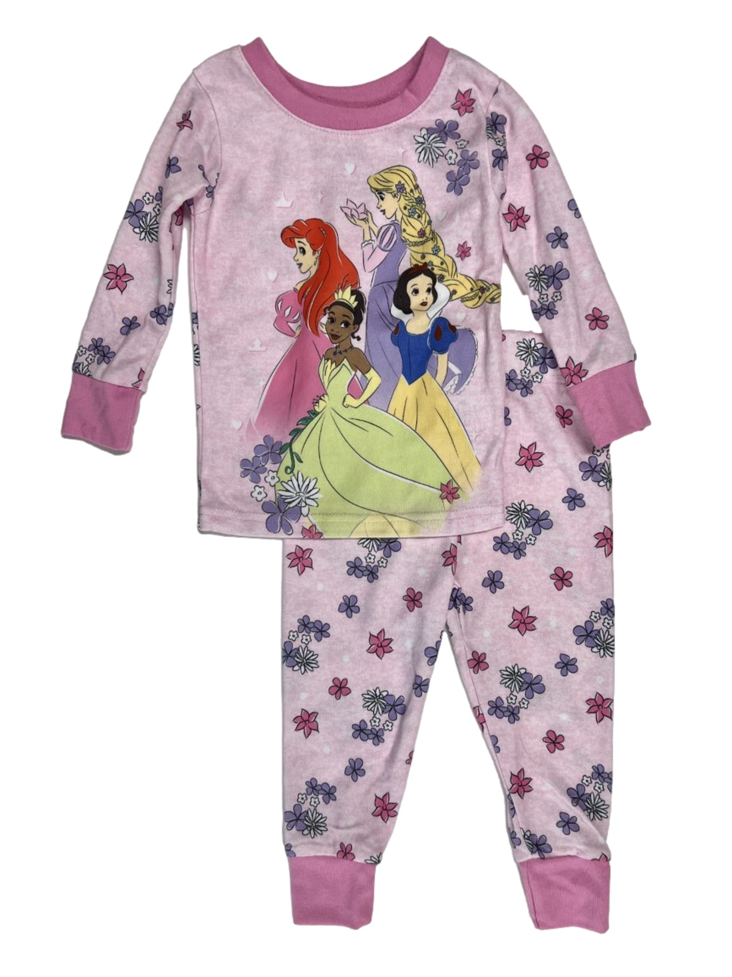 Pink princess outlet pajamas