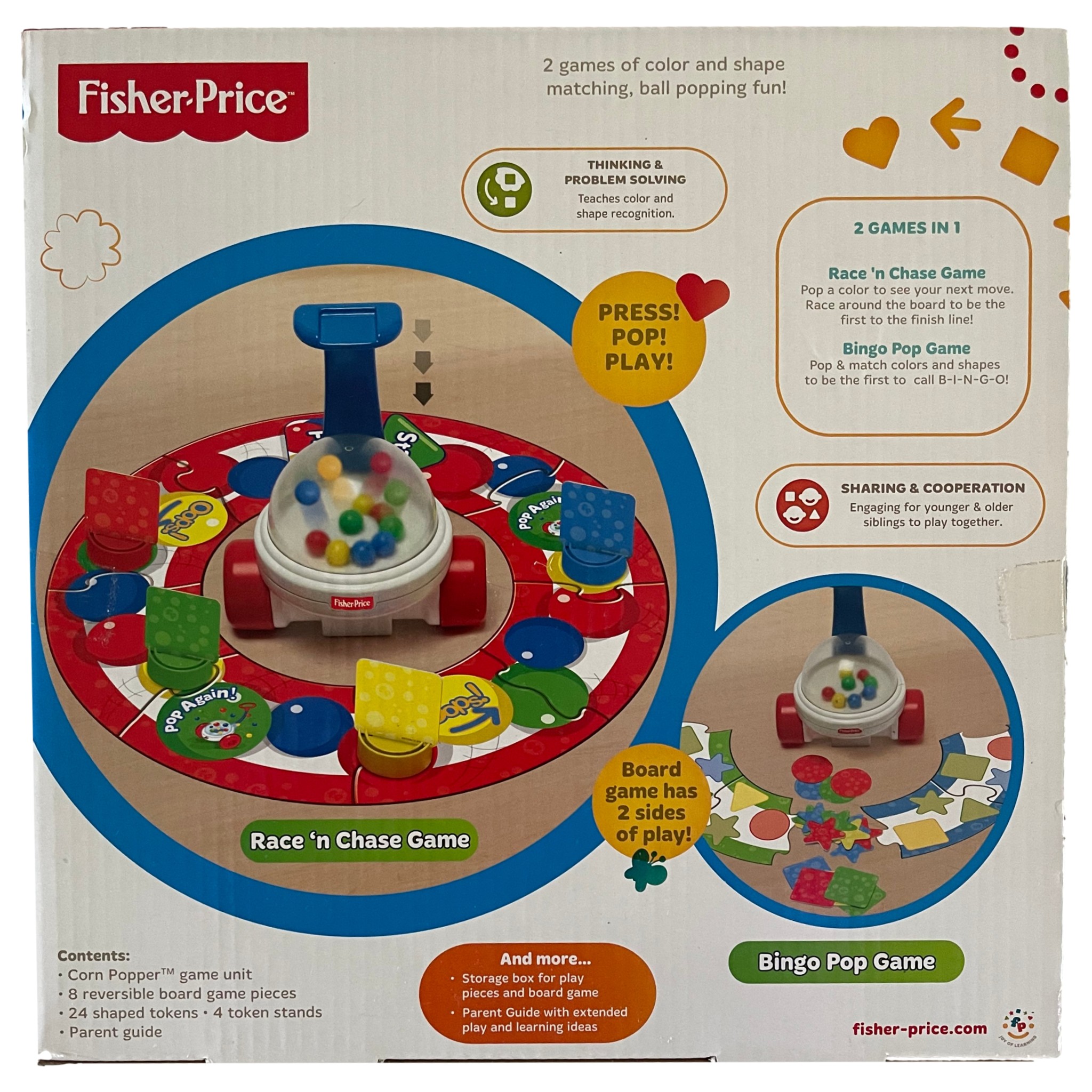 Fisher-Price Corn Popper Game - My First Game