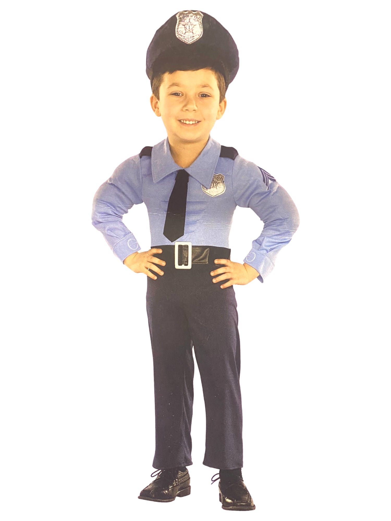 Totally Ghoul Infant Toddler Boys Lil Policeman Police Officer Halloween Costume 12-18 Months