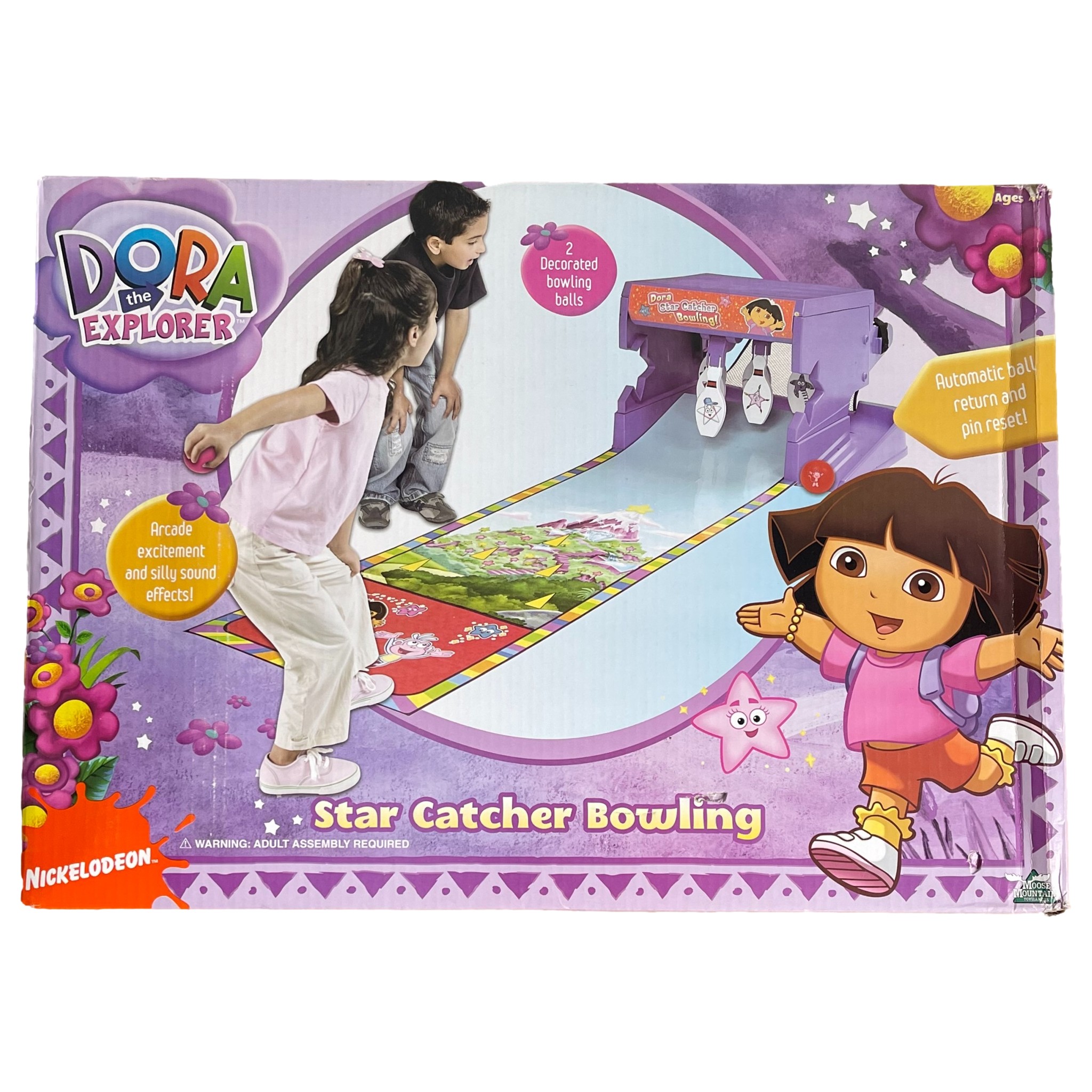 Nickelodeon Dora The Explorer Star Catcher Bowling Game