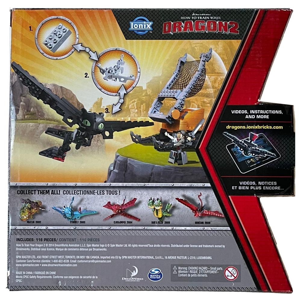Generic Ionix Building Set How To Train Your Dragon 2 - Toothless Viking Attack 21001
