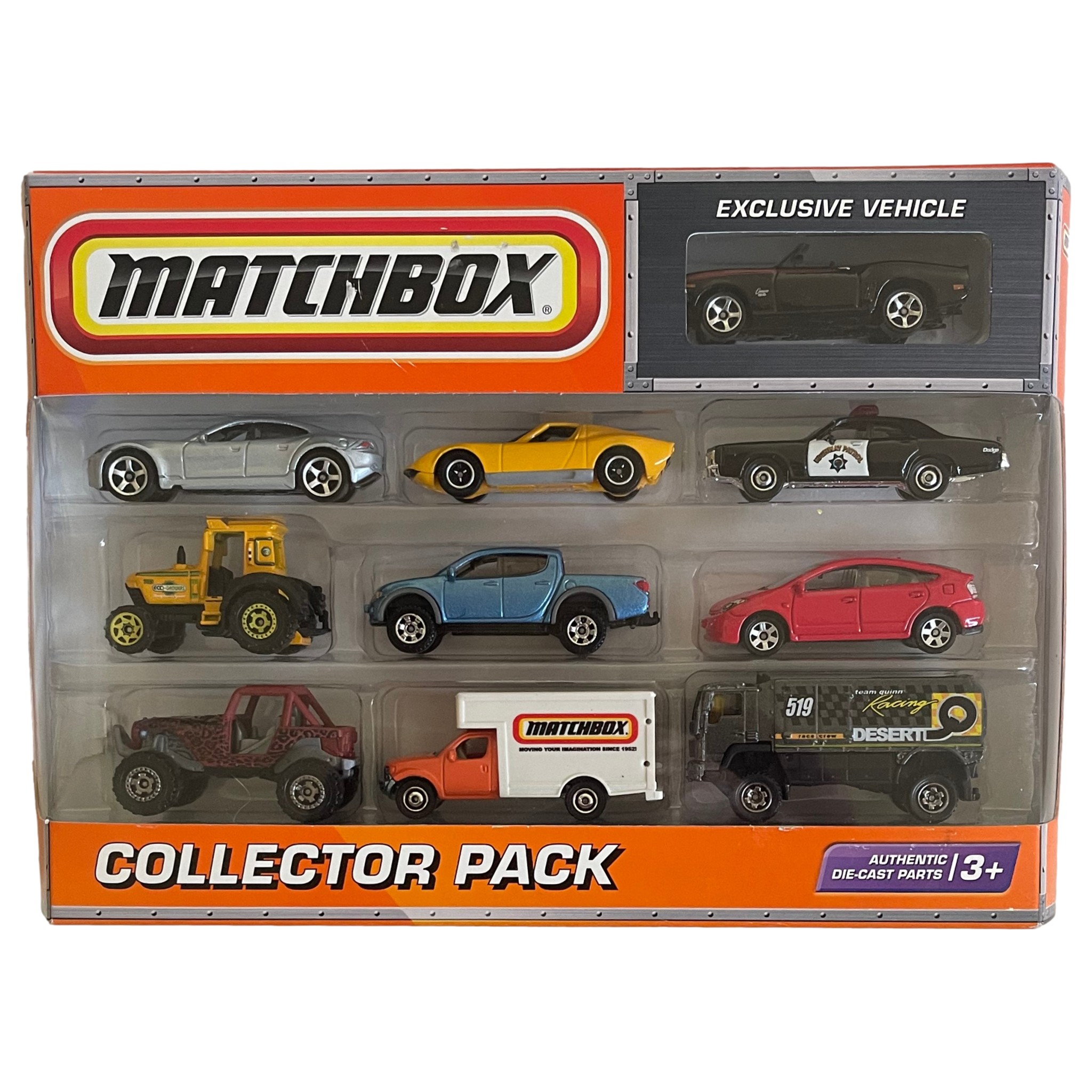 Matchbox Mattel Wheels 10 Cars Gift Pack Rare Collector Vehicle Playset