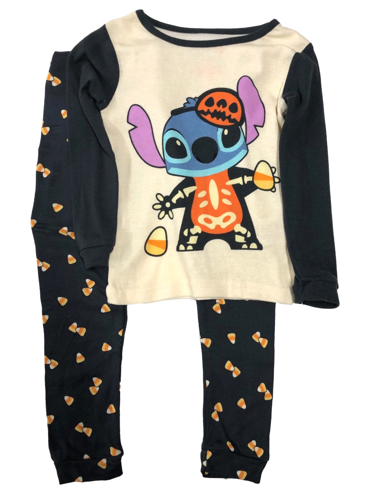 Girls discount skeleton pjs