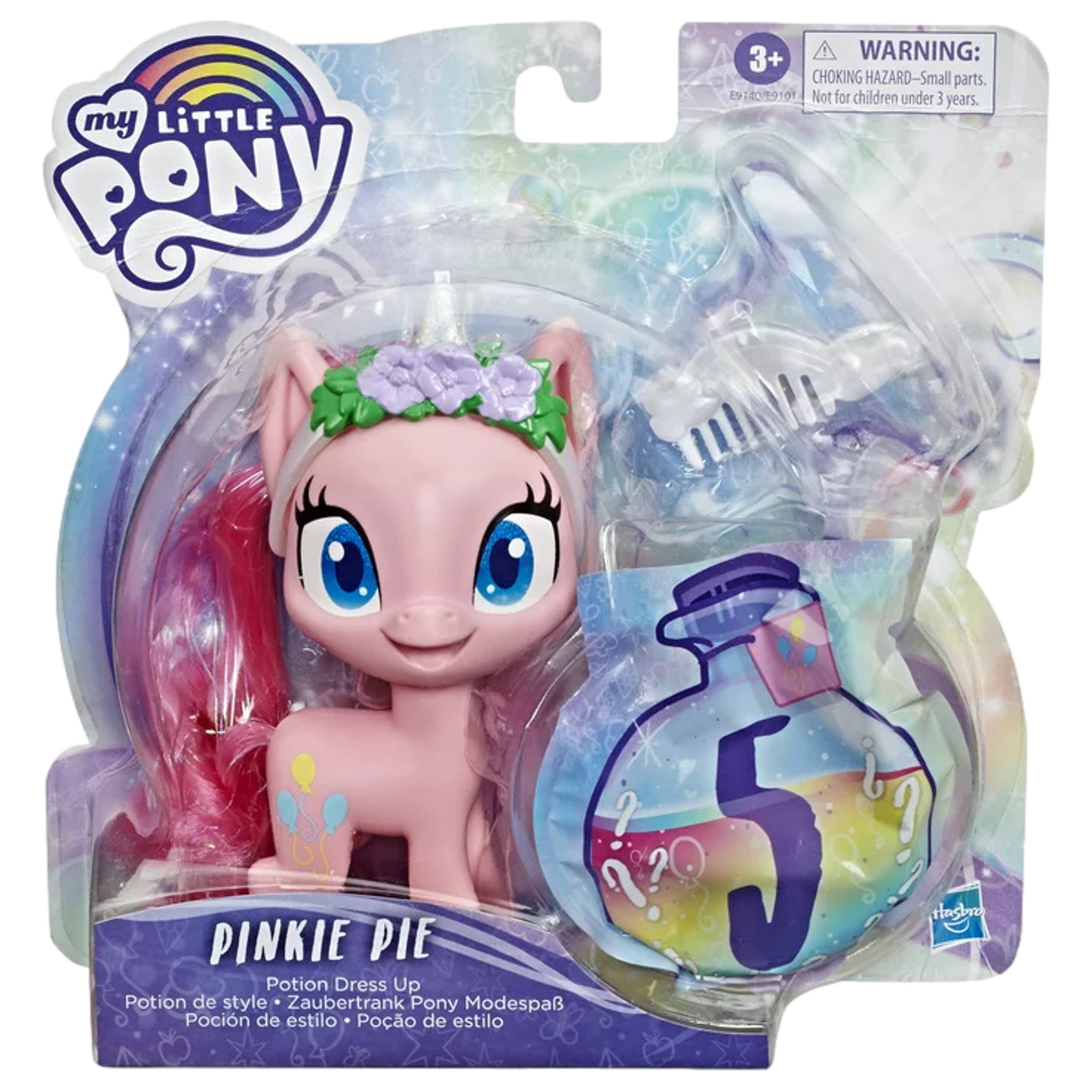 My Little Pony Pinkie Pie Potion 5-Inch Dress-Up Pony Figure Playset