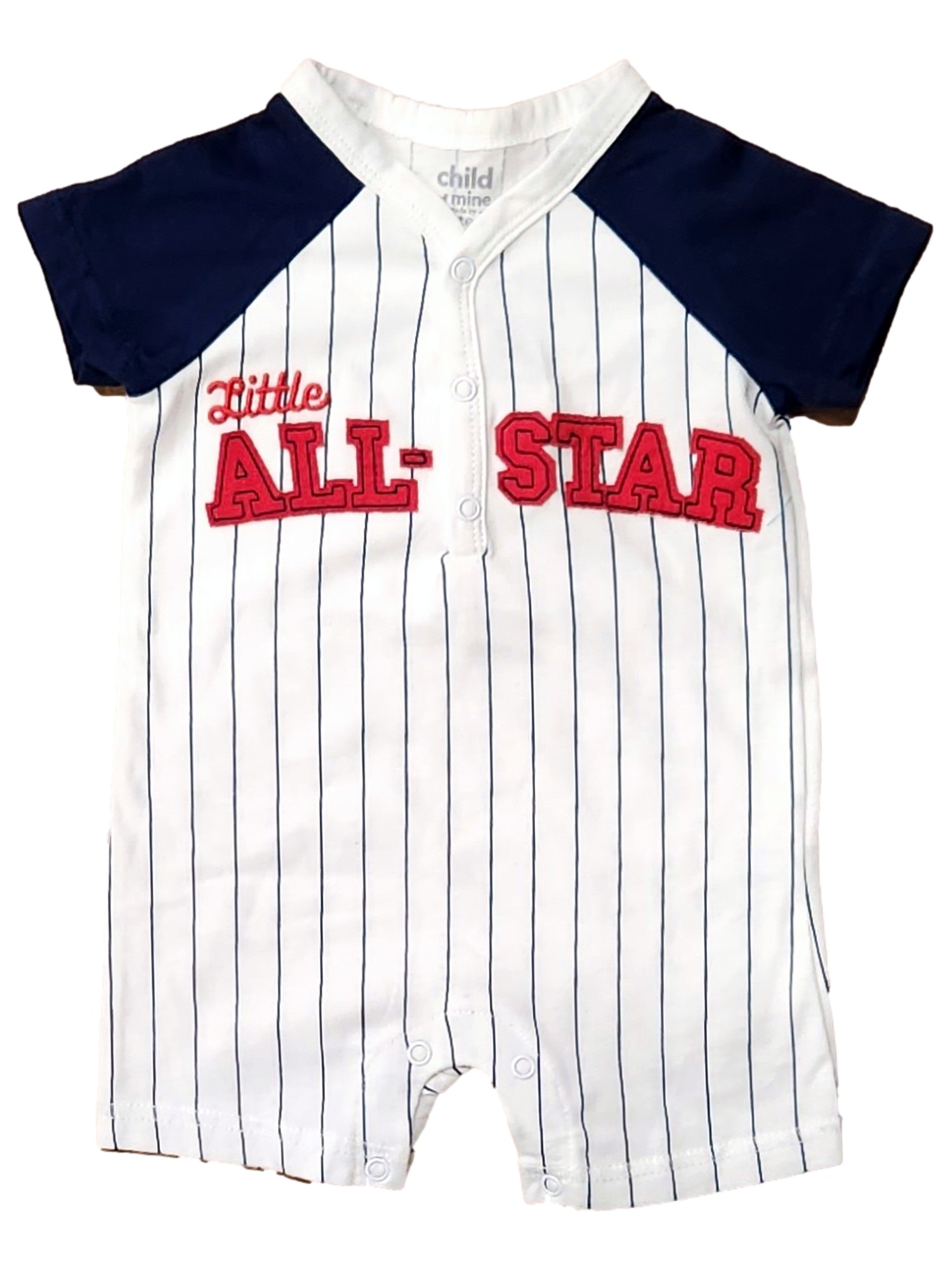 Carter's Infant Boys All-Star Baseball Snap Bottom Romper Bodysuit Baby Outfit 24M