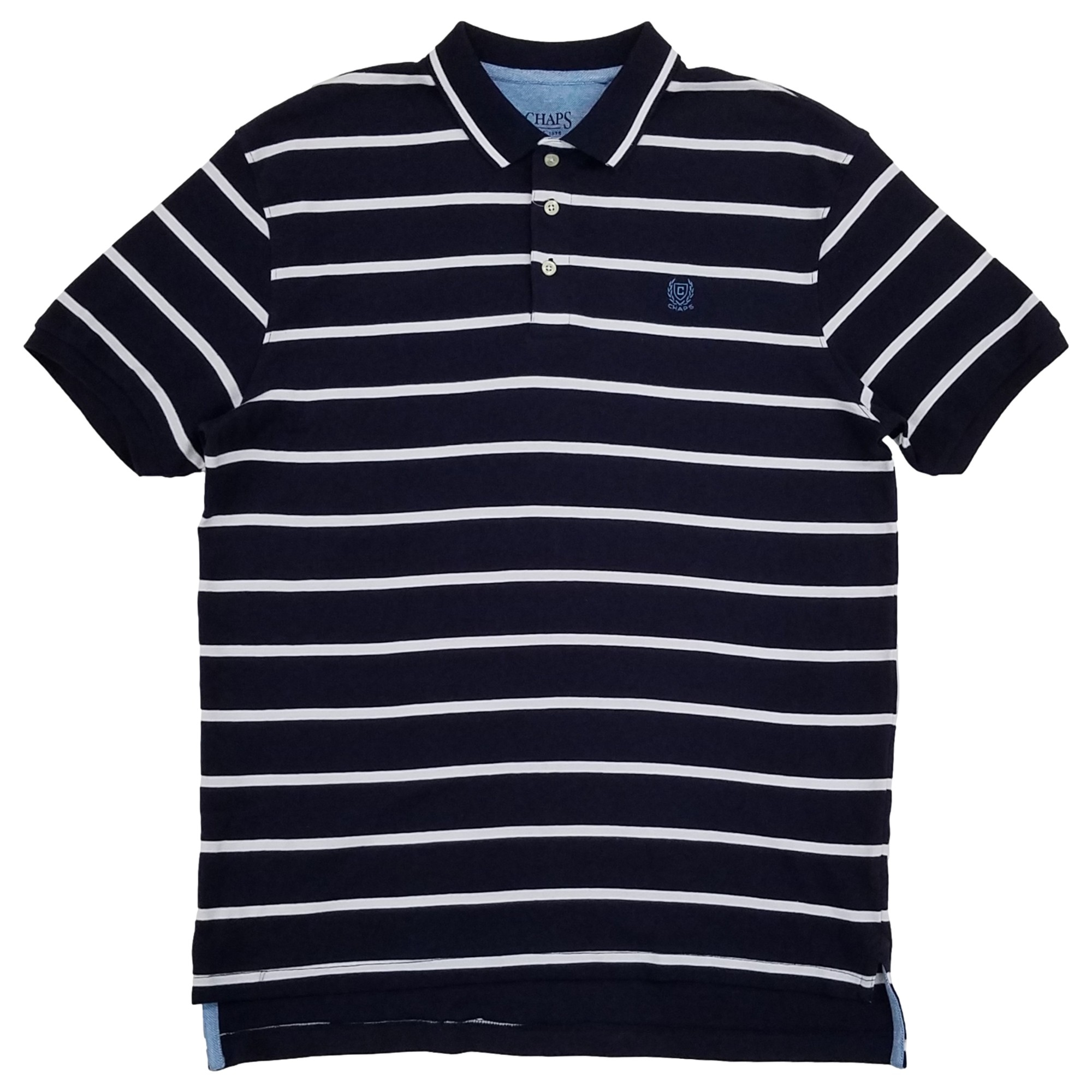 Tommy Hilfiger Mens Classic Fit Interlock Polo Shirt (Small, Black)