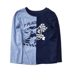 GARANIMALS Toddler Boys Blue Race Car 1st Place Tee Long Sleeved Shirt T-Shirt 5T