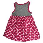 Disney Toddler Girls Pink Polka Dot Bow Minnie Mouse Tank Top Dress 3T