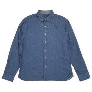 Van Heusen Mens Kentucky Blue Long Sleeve Slim Fit Button-Down Shirt Van Heusen Mens Kentucky Blue Long Sleeve Slim Fit Button-Down Shirt