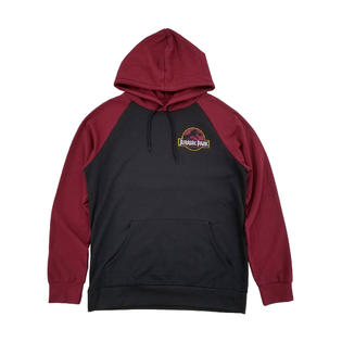 Universal Studios Jurassic World Mens Black Maroon Jurassic
