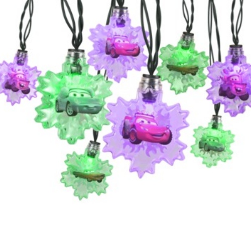 disney cars blinking string lights christmas light set 8 blinking or