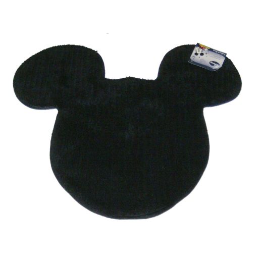 Disney Mickey Mouse Tufted Throw Rug 25x30 Black Silhouette Skid Disney Mickey Mouse Tufted Throw Rug