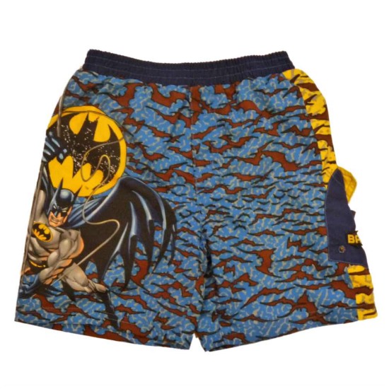 DC Comics Boys Blue Batman Board Shorts Bat Man Swim Trunks 5