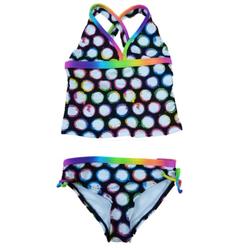 Angel Beach Girls Black Polka Dot Swimming Suit Swim Tankini Bathing Suit 2 PC 5