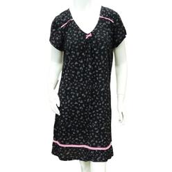 Infant Nightgown With Drawstring Bottom