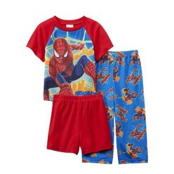 Marvel Toddler Boys 3 Piece The Amazing Spider-Man 2 Pajama Sleepwear Set 2T