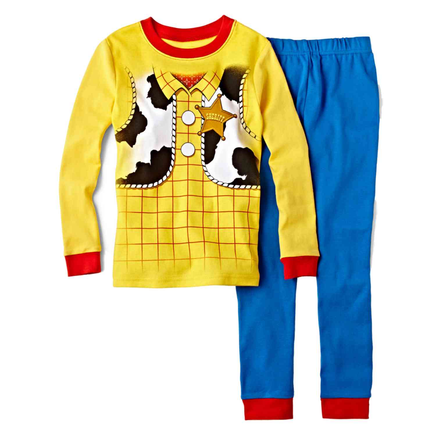 Disney Toy Story Toddler & Boys Woody Pajamas Cowboy Sleep Set