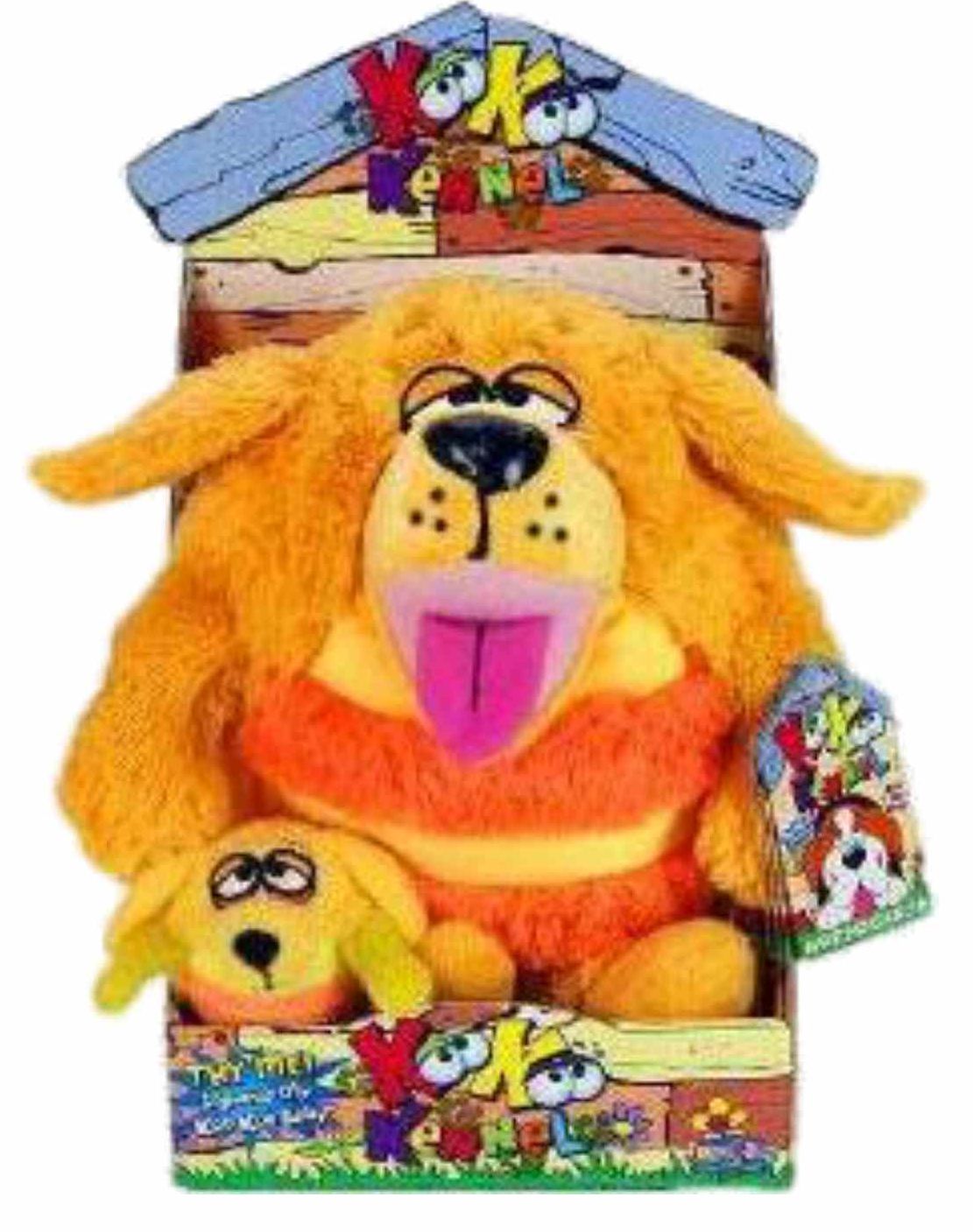 Jay at Play KooKoo Kennel Barking Plush with Mini Puppy Dog - Golden Fetcher Stuffed Animal
