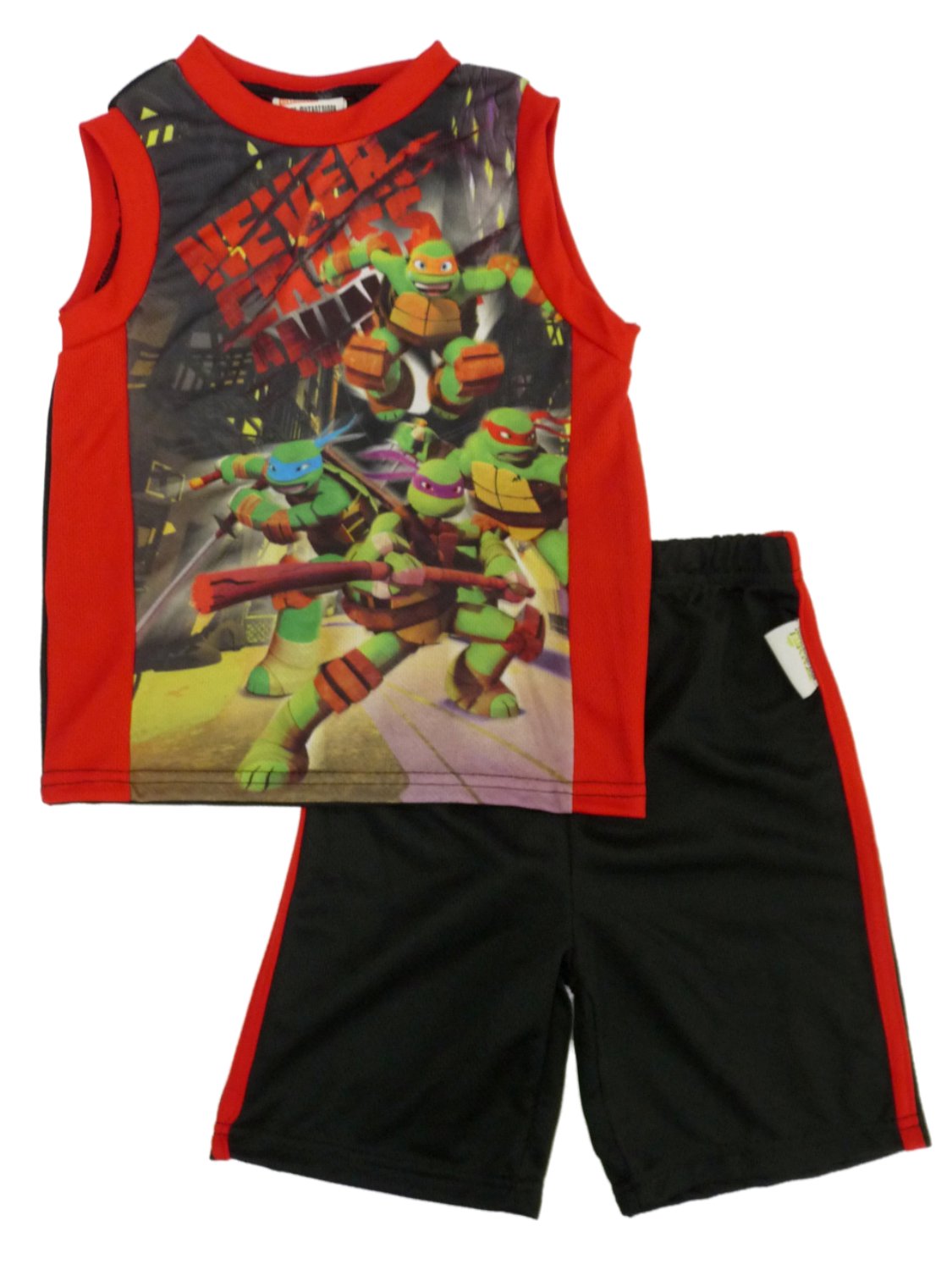 Nickelodeon Teenage Mutant Ninja Turtles Boys 2-Piece Athletic Tank Top & Shorts Set