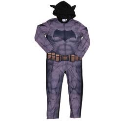 DC Comics Batman V Superman Mens Fleece Hooded Costume Union Suit Pajamas M