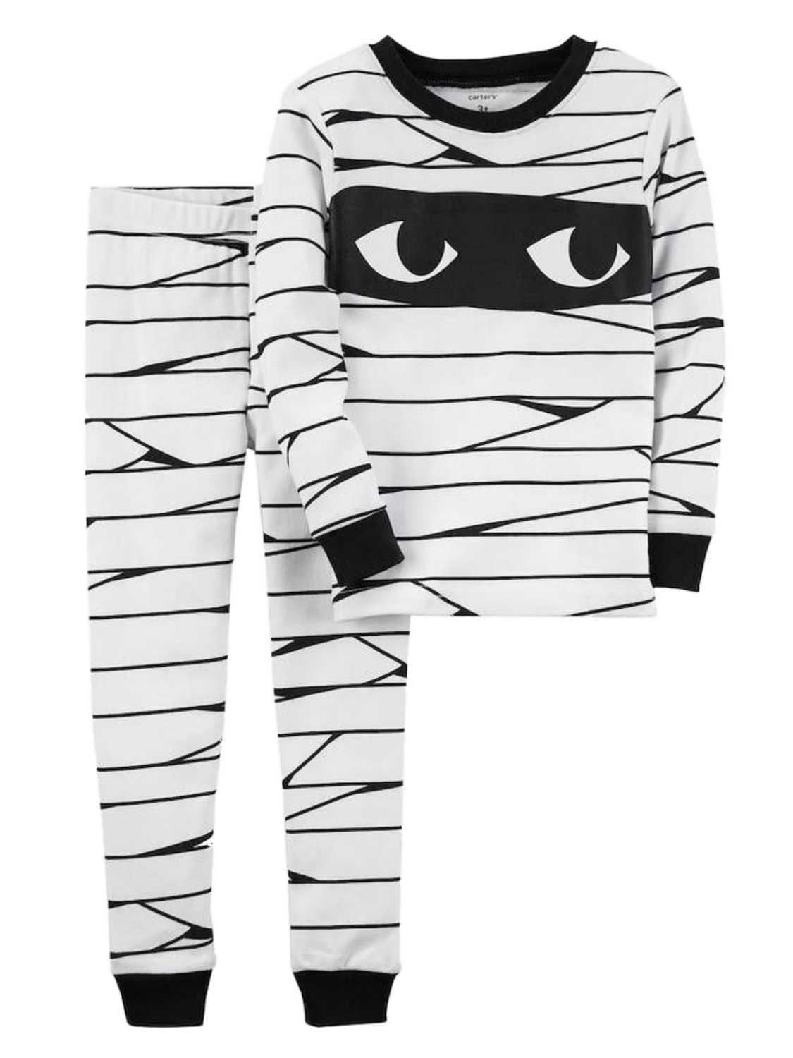 carters carters infant boys halloween pajamas glow in the dark mummy sleep set