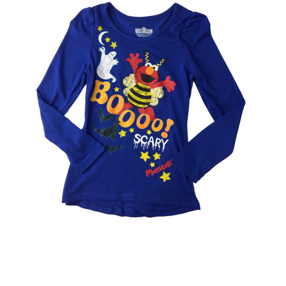 Infant Toddler Girls Sesame Street Elmo Bumblebee Halloween Tee Shirt