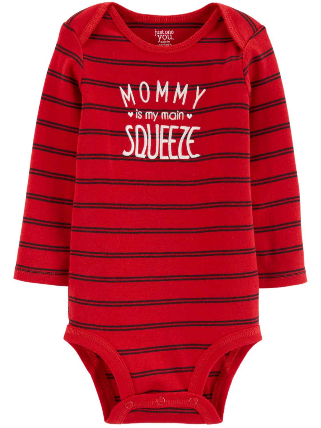 Carter S Carters Infant Boys Red Stripe Mommy Is My Main Squeeze