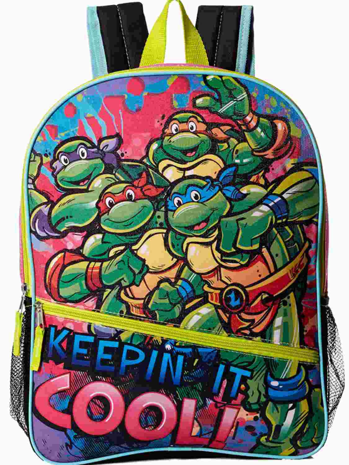 Nickelodeon Teenage Mutant Ninja Turtles Girls Keeping It Cool 16" Backpack