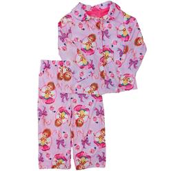 Disney Toddler Girls Pink Flannel Fancy Nancy Pajamas Sleep Set 2T