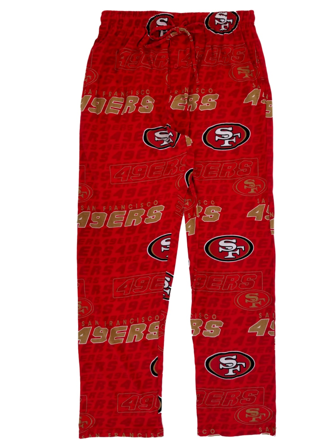 Nfl Football San Francisco 49ers Mens Red Sleep Lounge Pants Pajama Bottoms S