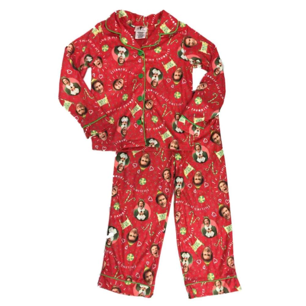 red elf pyjamas