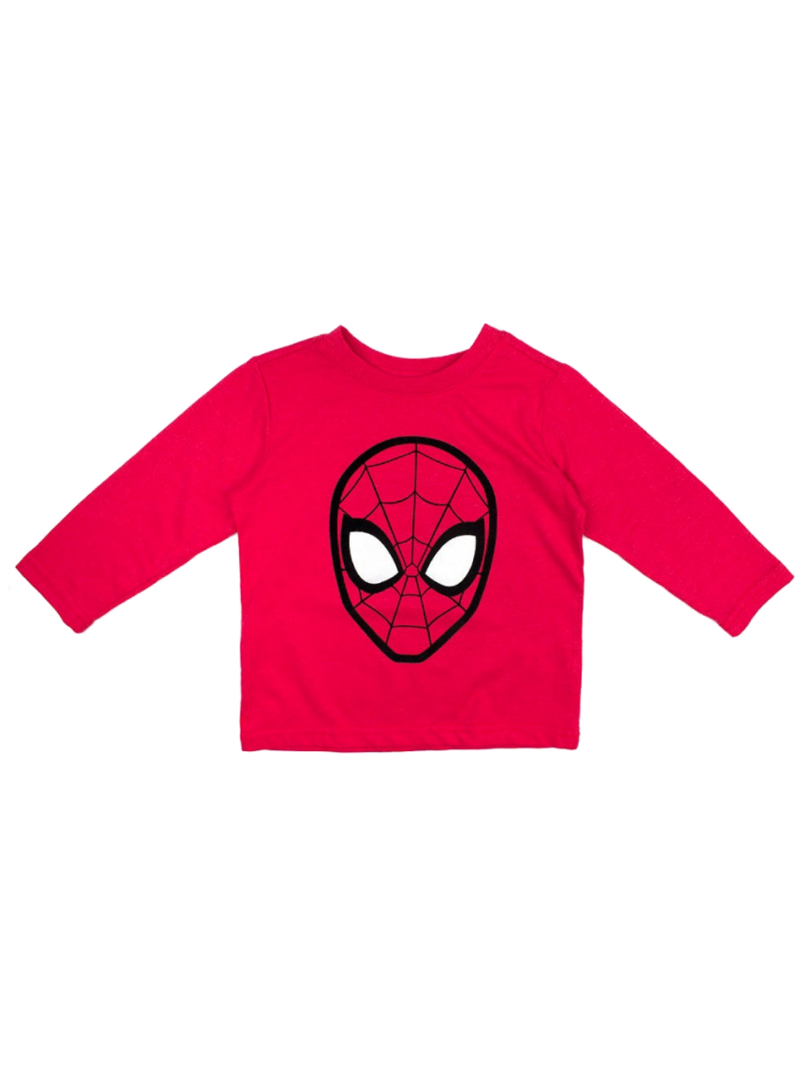 Marvel Comics Toddle Boys Long Sleeve Red Spider-Man Spider Powered Shirt 2T
