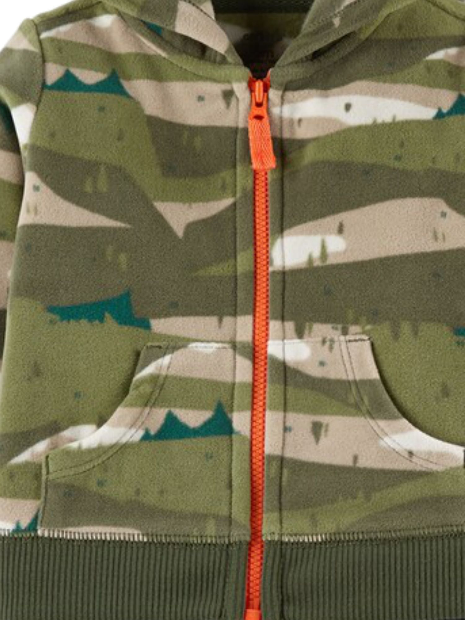 Carter S Carters Infant Boys 3pc Green Fleece Hoodie Bodysuit