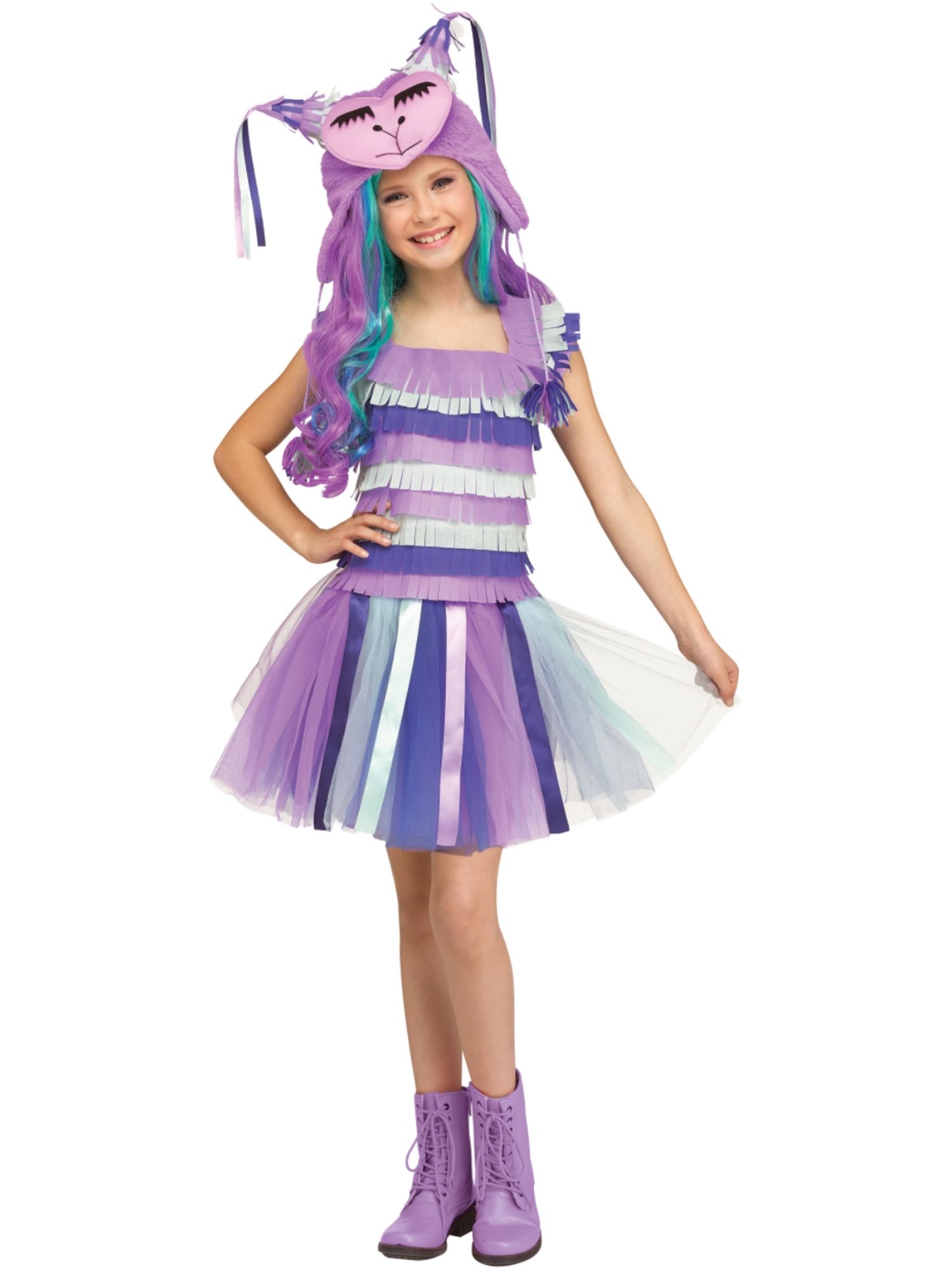 Fun World Costumes Fortnite Girls Purple Blue Party Pinata Llama