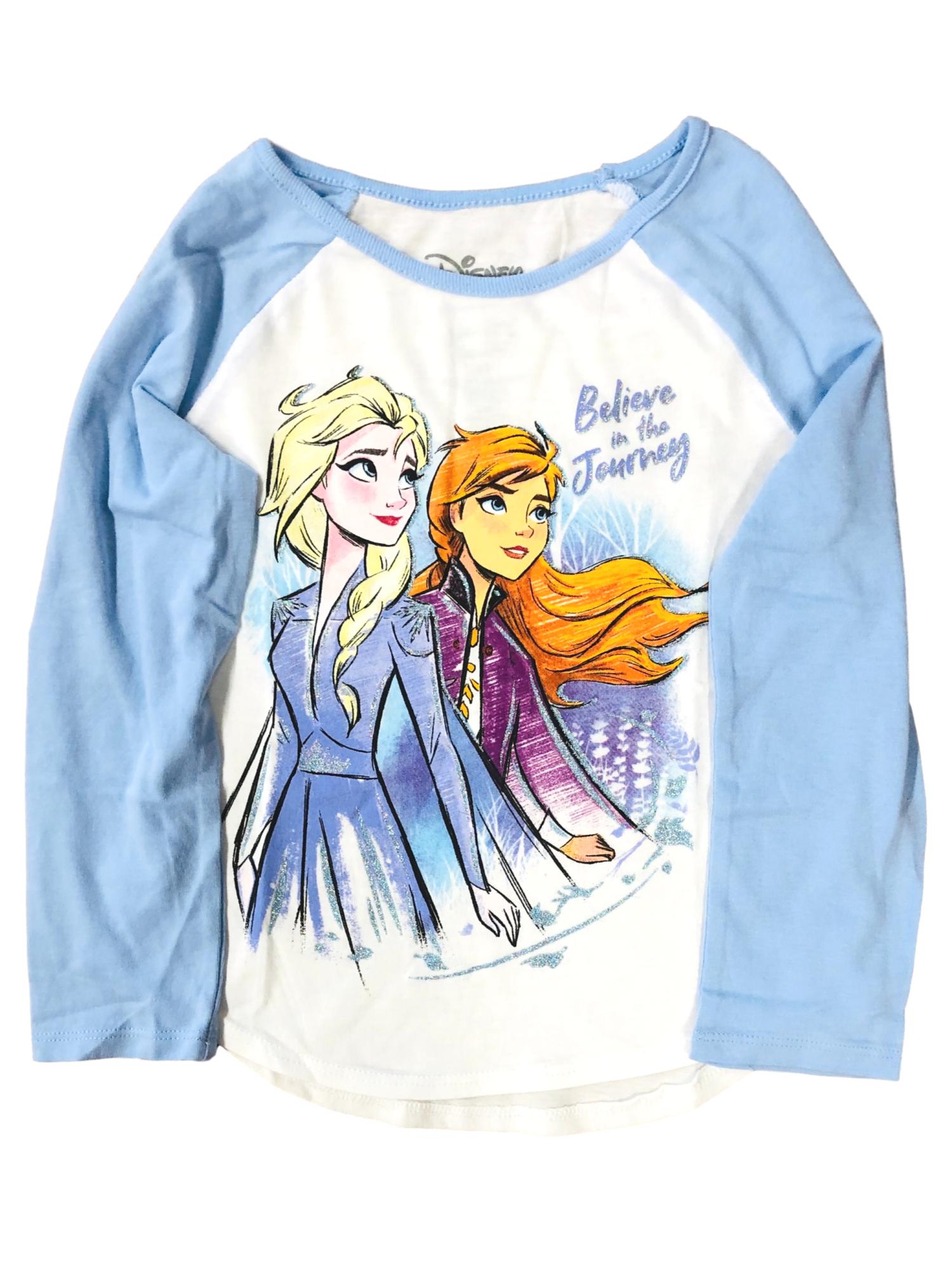 Disney Frozen Toddler Girls Elsa Believe In The Journey T-Shirt Tee Shirt