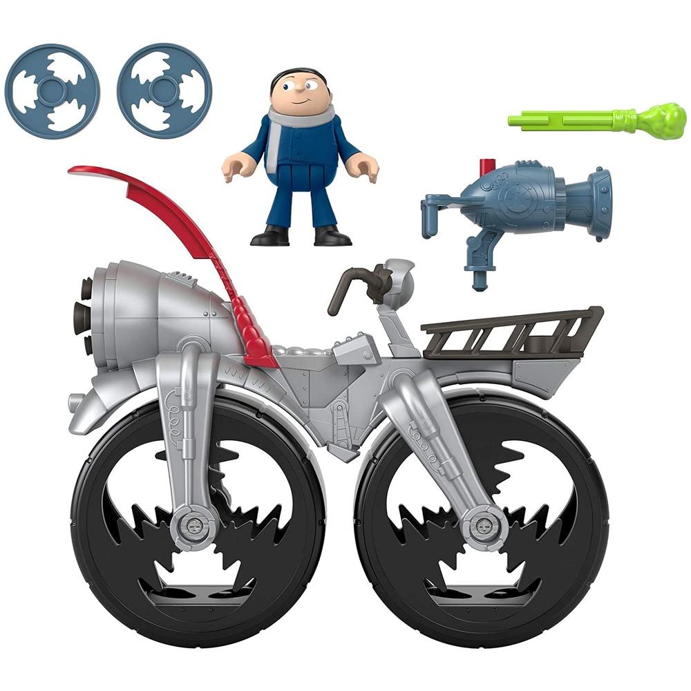 Imaginext Fisher-Price Imaginext Minions Gru's Rocket Bike Cycle Playset