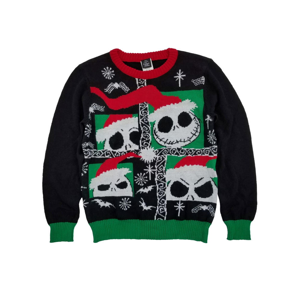 Hybrid Apparel The Nightmare Before Christmas Disney Boys Black Knit