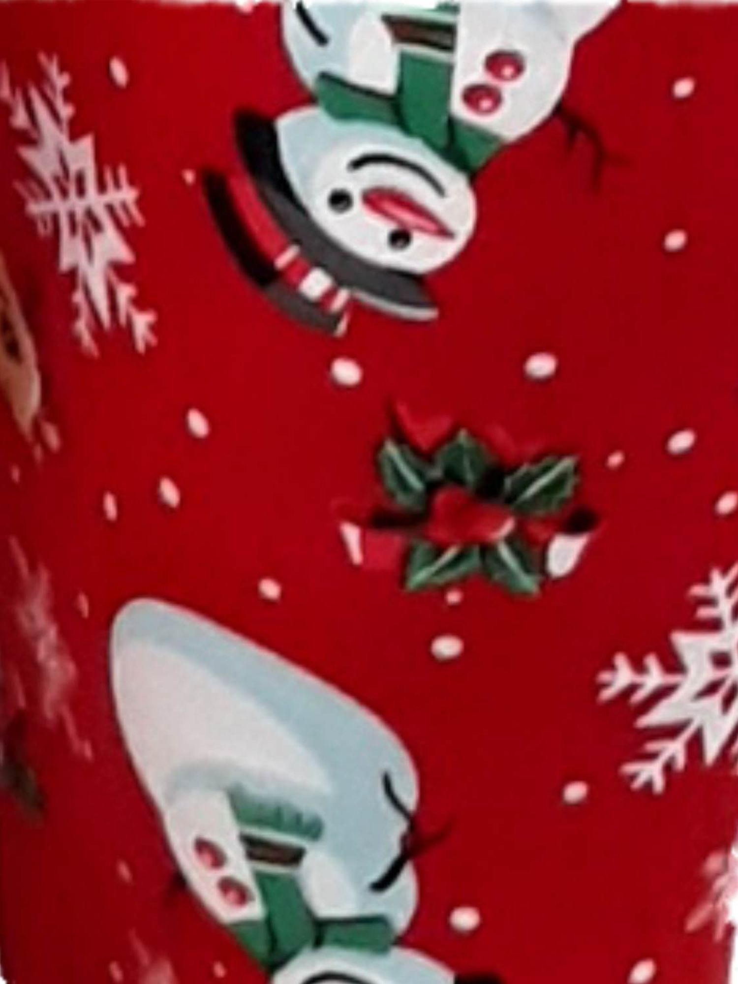 NOBO Junior Womens Insulated Snowman Reindeer Holly Christmas Holiday Leggings